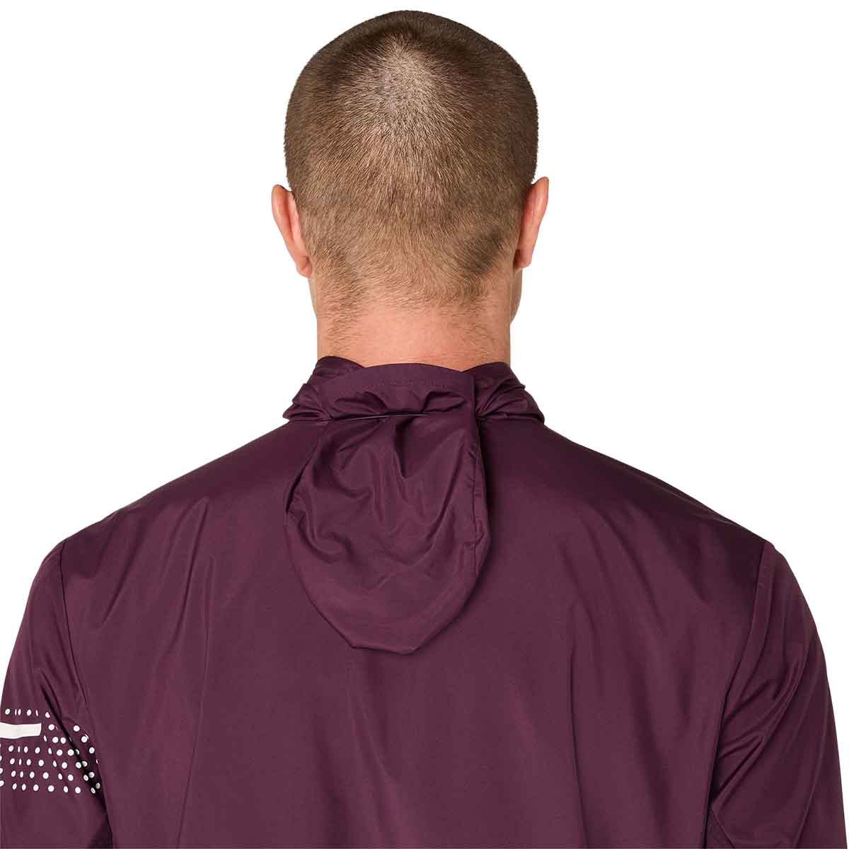 Asics Icon Jacket Men Dark Aubergine ג'קט אסיקס לגברים
