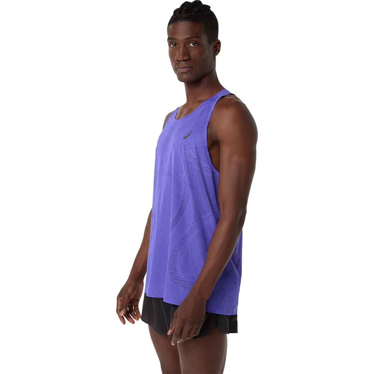 Asics Metarun Singlet Men Cobalt Burst גופיית ריצה לגברים