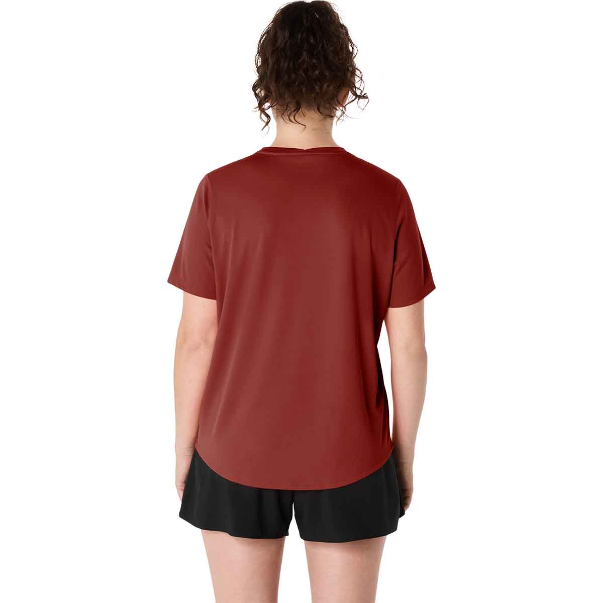 Asics Core SS Top Women Singed Red חולצת ריצה לנשים