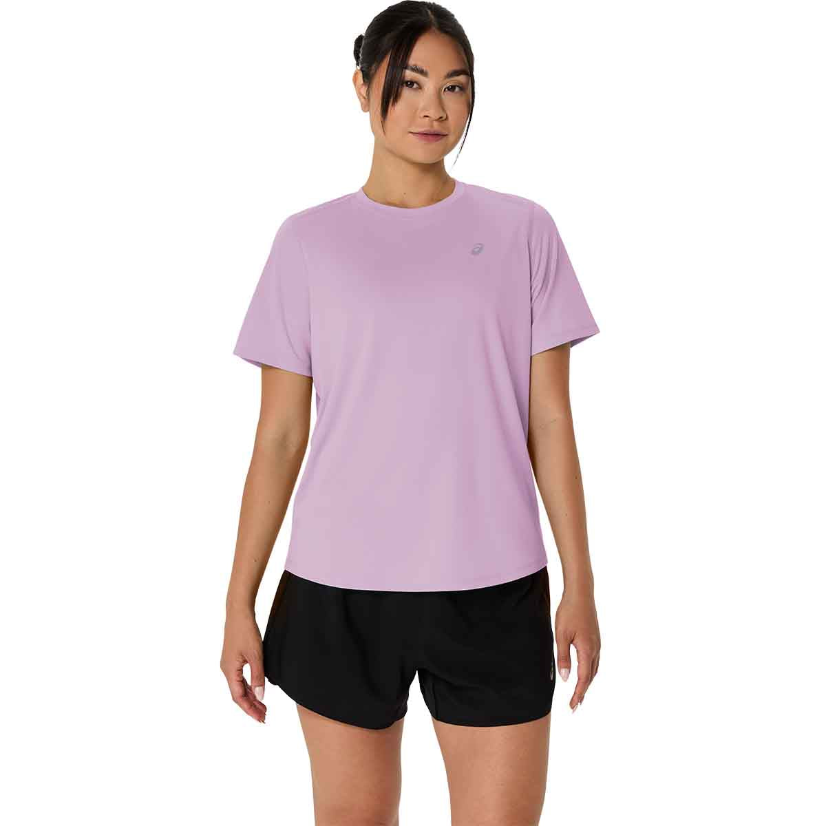 Asics Core SS Top Women Hazy Lilac חולצת ריצה לנשים