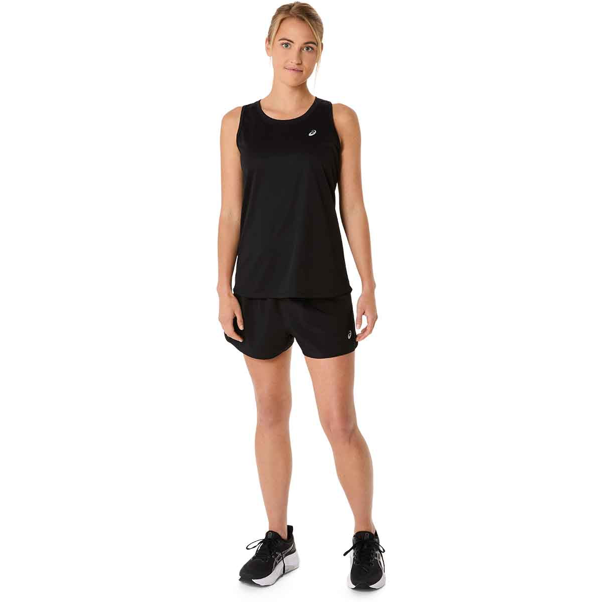 Asics Core Split Short Women Performance Black מכנסי ריצה לנשים