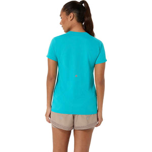 Asics Road Seamless SS Top Women Energy Aqua חולצת ריצה לנשים