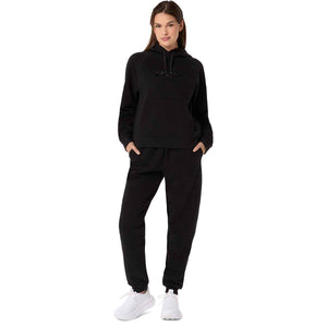 Asics Sweat Pant Women Performance Black מכנסי אסיקס ארוכים לנשים