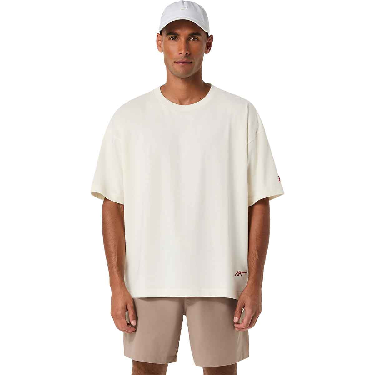 Asics Heritage Heavy Cotton Citee Unisex Cream Chicago חולצת אסיקס יוניסקס