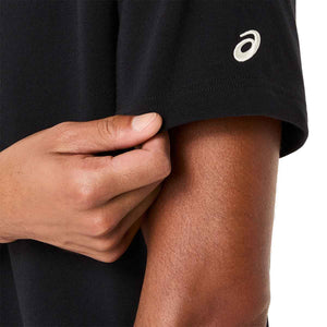 Asics Heritage Heavy Cotton Graphic Tee Unisex Performance Black Cream חולצת אסיקס יוניסקס
