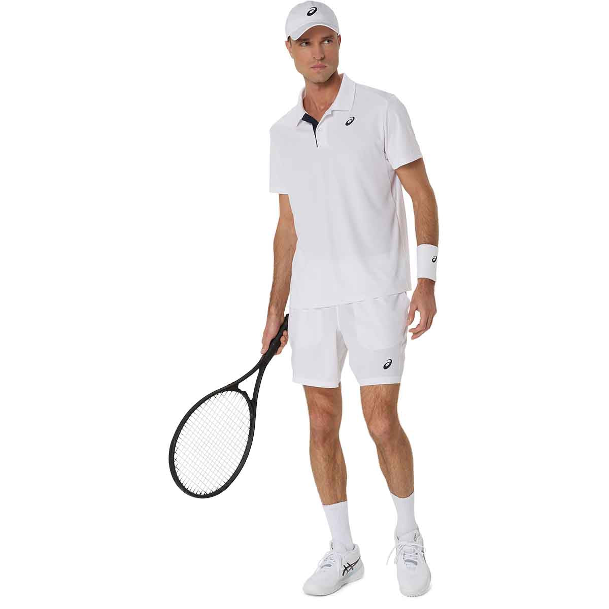 Asics Court 7In Short Men Brilliant White מכנסי טניס לגברים