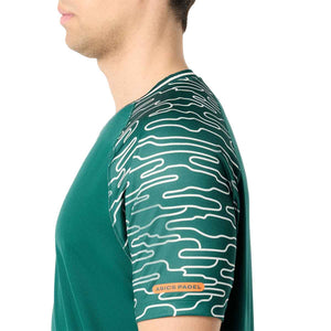 Asics Padel Court SS Top Men Jewel Green חולצת פאדל לגברים