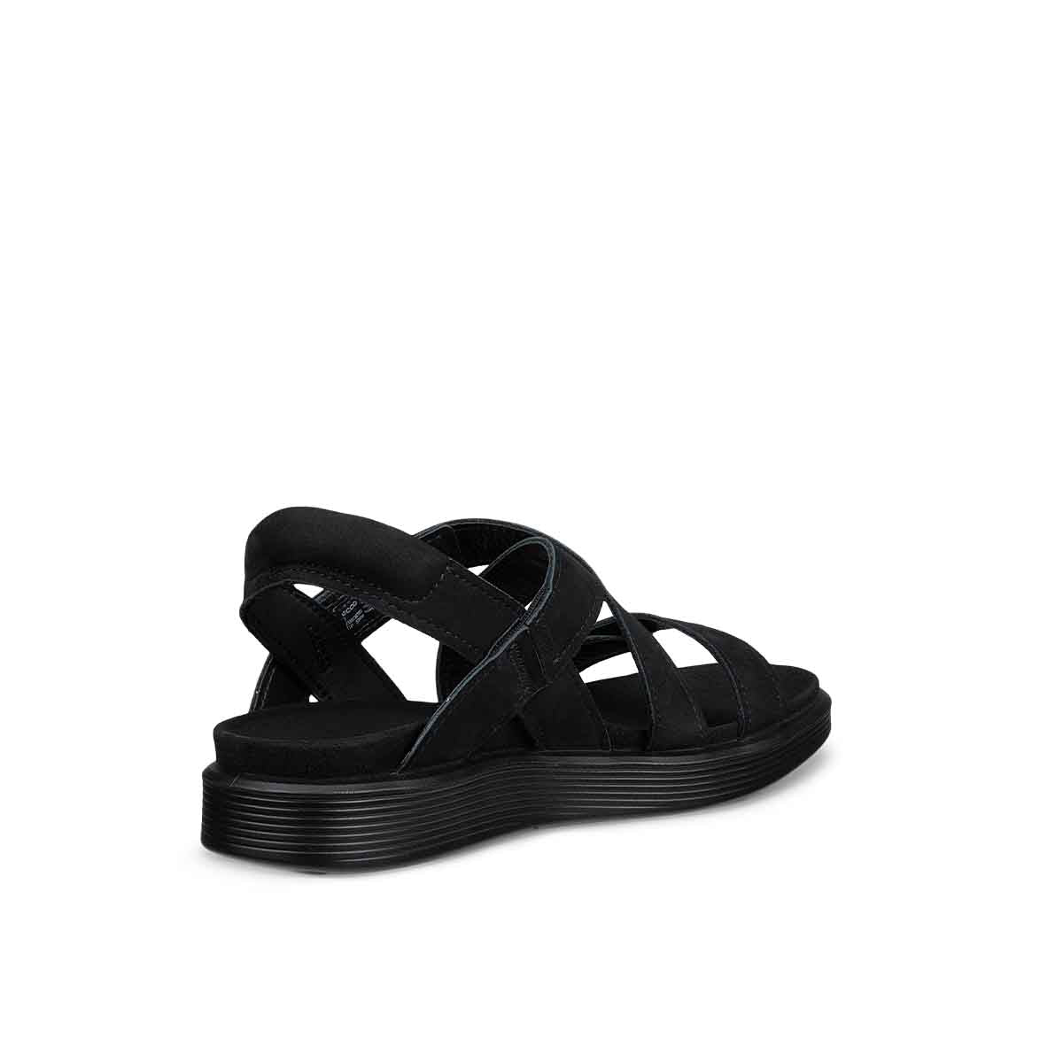 Ecco Soft Sandal W Black סנדלי אקו לנשים סופט שחור