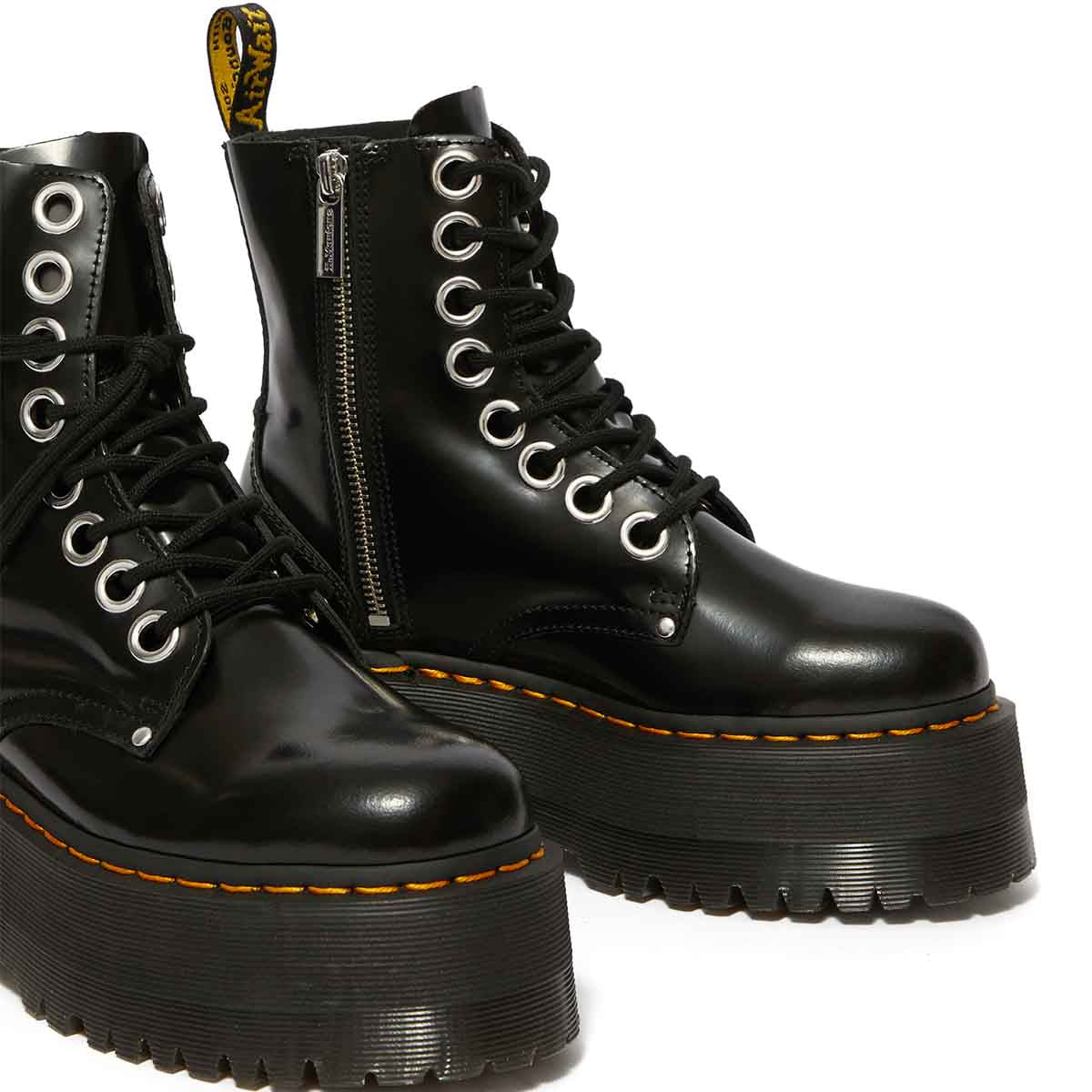Dr. Martens Jadon Max Boots Platform מגפי ד"ר מרטינס ג'יידון מקס שחור