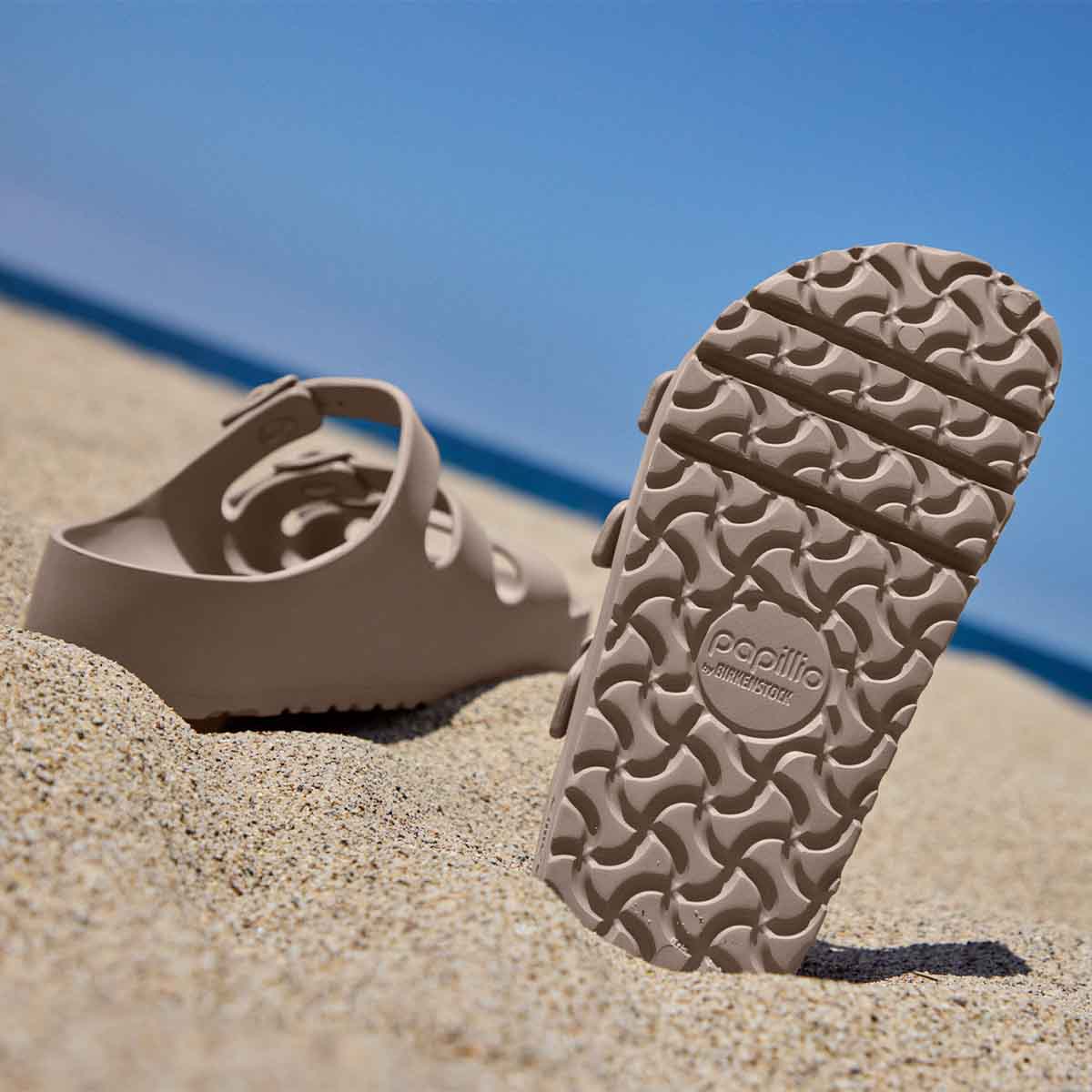 Birkenstock Florida III EVA PAP Flex Platform Gray Taupe כפכפי בירקנשטוק פלורידה פלטפורם לנשים