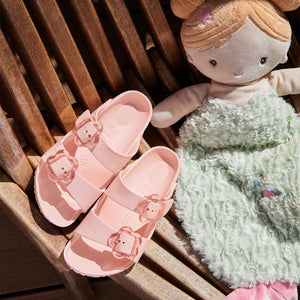Birkenstock Arizona Flower EVA Kids Light Rose כפכפי בירקנשטוק לילדים