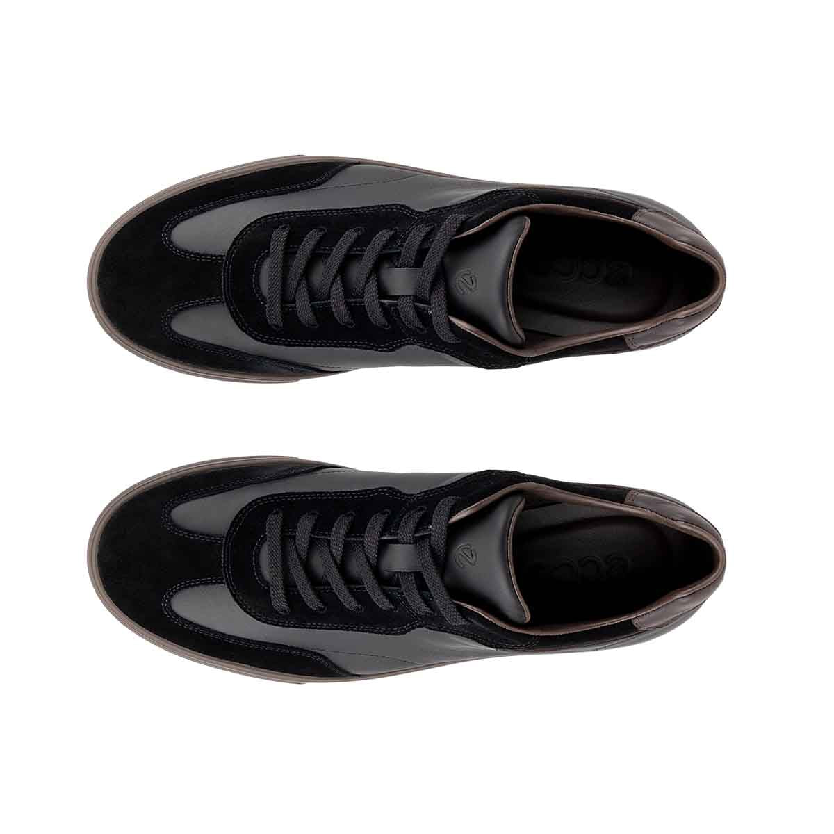 Ecco Soft 10 M Black Mocha סניקרס אקו לגברים סופט