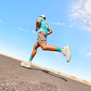 Asics Gel Kayano 33 Men White Energy Aqua נעלי ריצה ג`ל קיאנו 33 לגברים