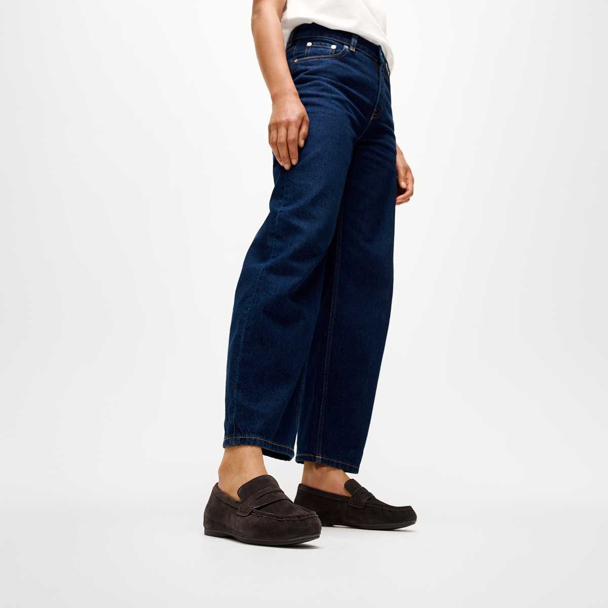 Fit Flop ADD-167 Delicato Soft Loafer Chocolate Brown מוקסין פיטפלופ לנשים