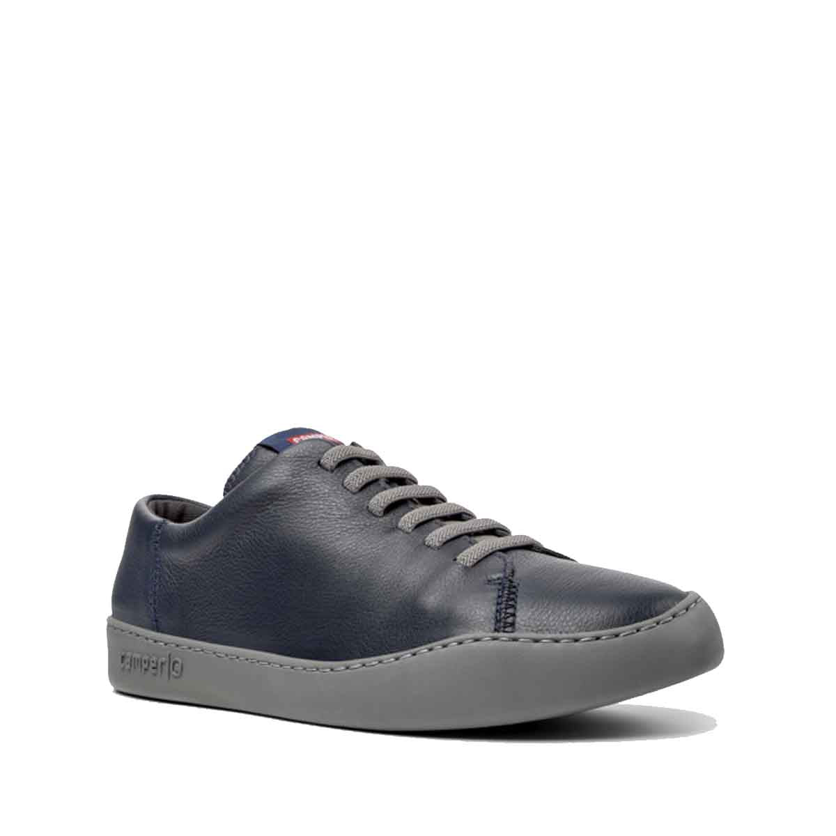 Camper Peu Touring Blue Leather Sneakers for Men סניקרס קמפר לגברים