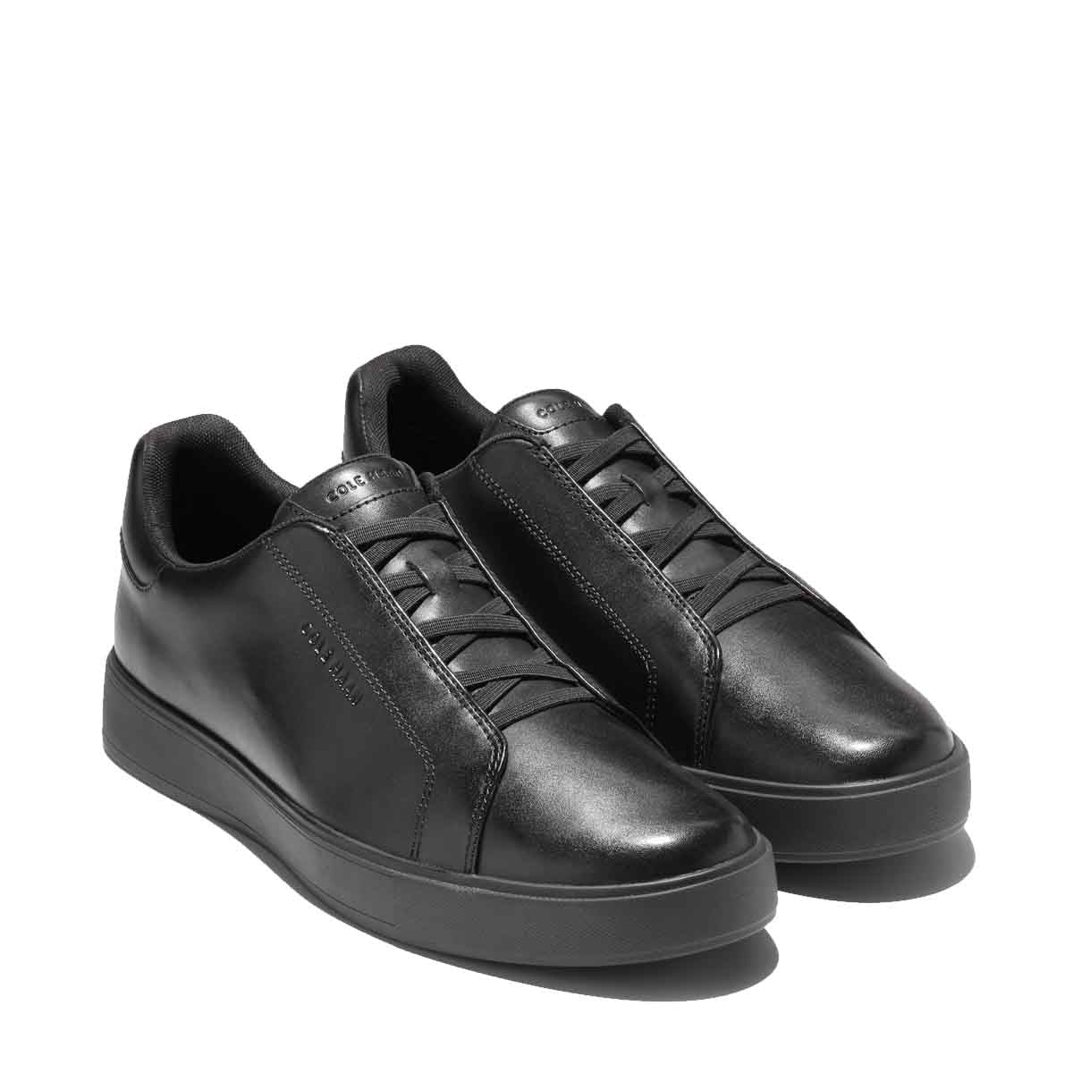 Cole Haan Grandpro Luxe Slip-On Sneakers Gray Pinstripe סניקרס קול האן לגברים