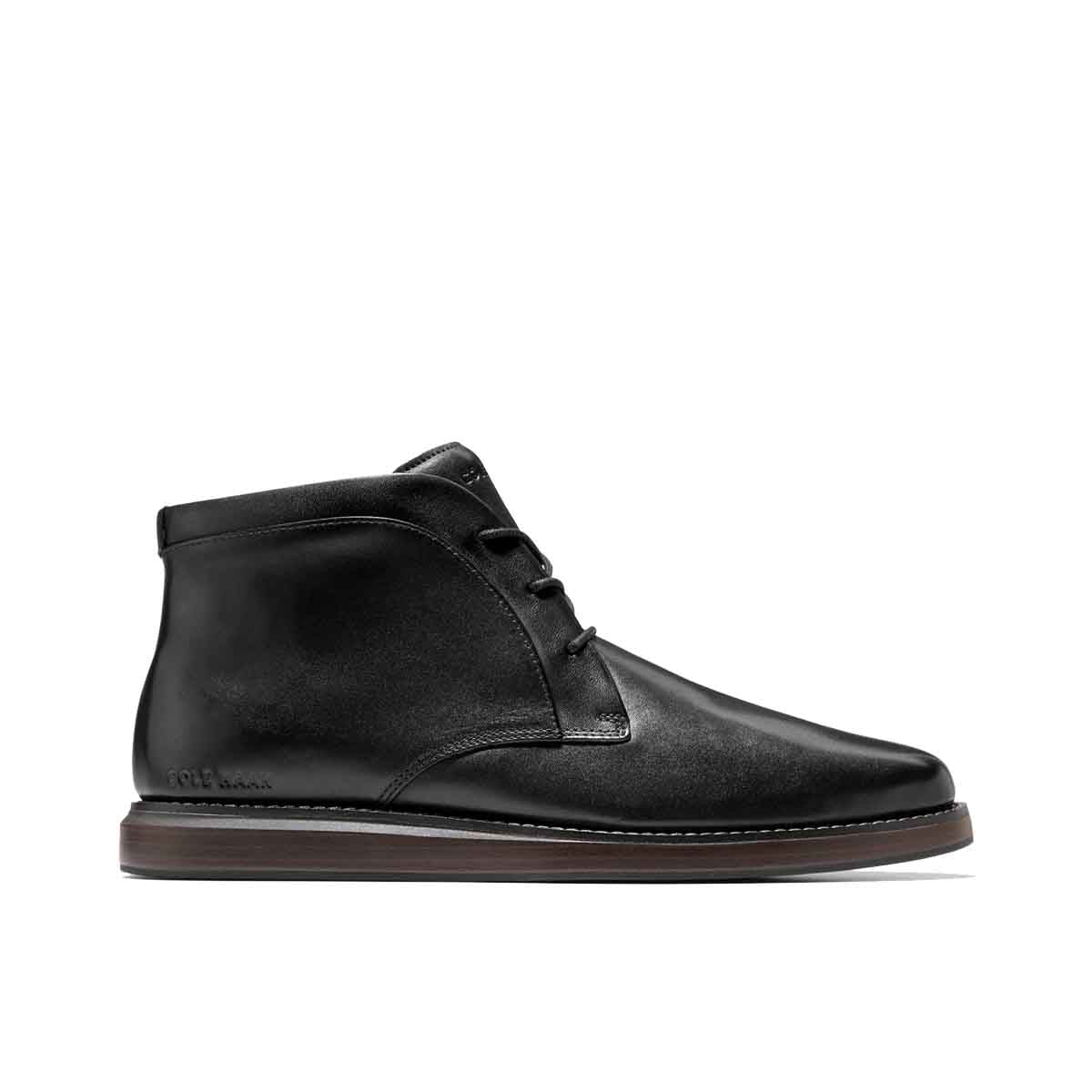 Cole Haan Grand Neoclassic Flexcraft Chukka Boots Black Dark Brown מגפי קול האן לגברים