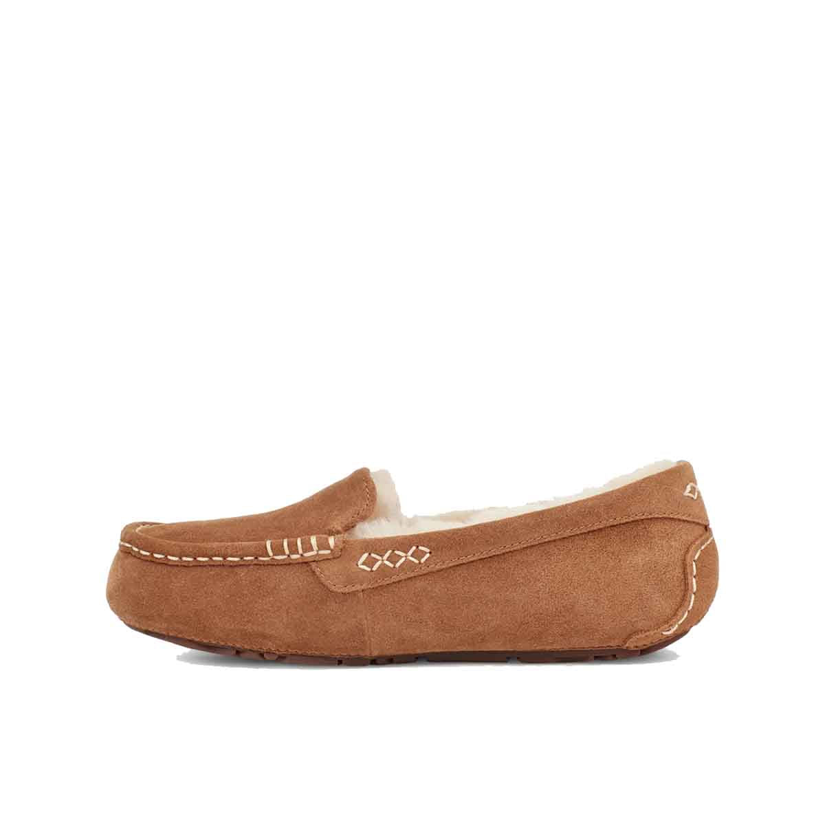 UGG Ansley Slipper Chestnut נעלי מוקסין אנסלי חום לנשים