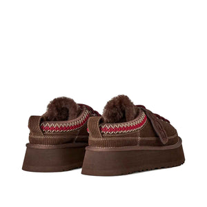 UGG Heritage Lace-Up Slipper Burnt Cedar סניקרס לנשים