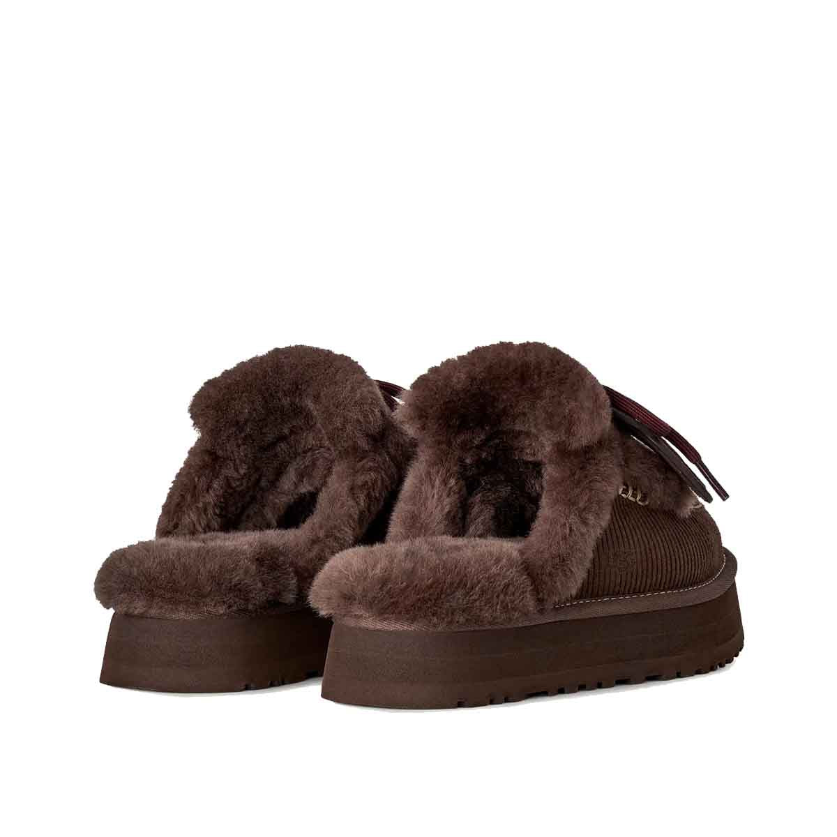UGG Disquette Heritage Burnt Cedar כפכפי נשים חום