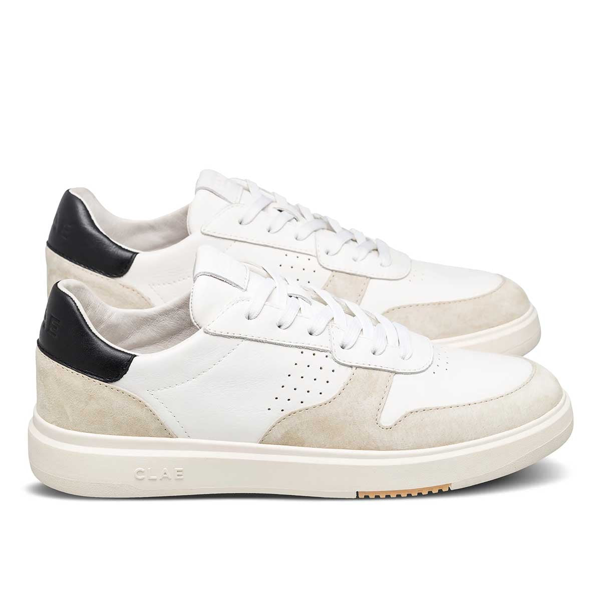 Clae Moses White Wood Ash Black סניקרס לגברים