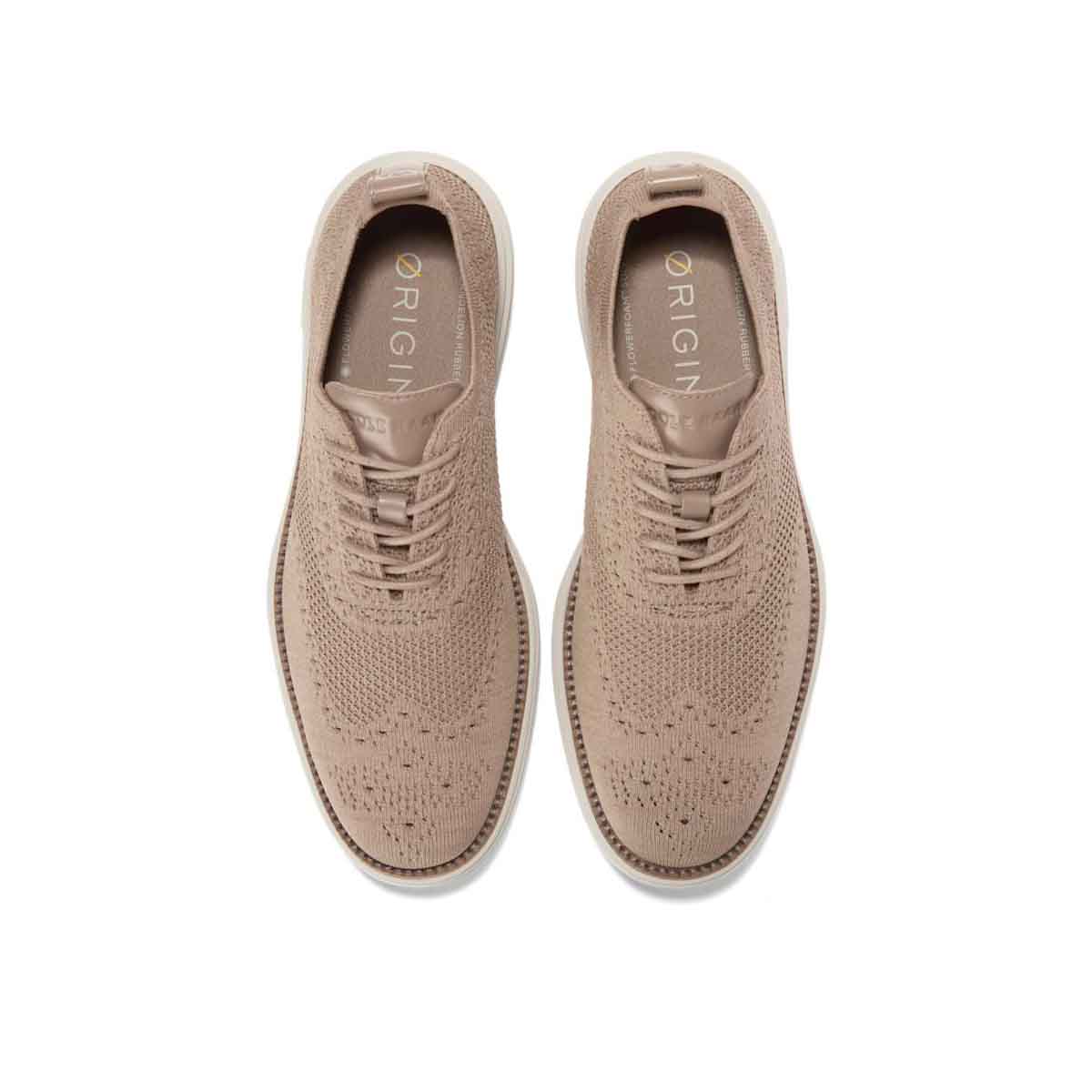 Cole Haan Originalgrand Remastered Stitchlite Ox Irish Coffee Dune Silver Birch סניקרס קול האן לגברים