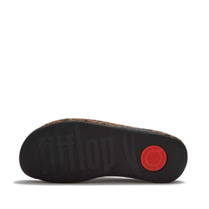 Fit Flop Shuv Leopard Print - Tan Black כפכפי פיט פלופ לנשים