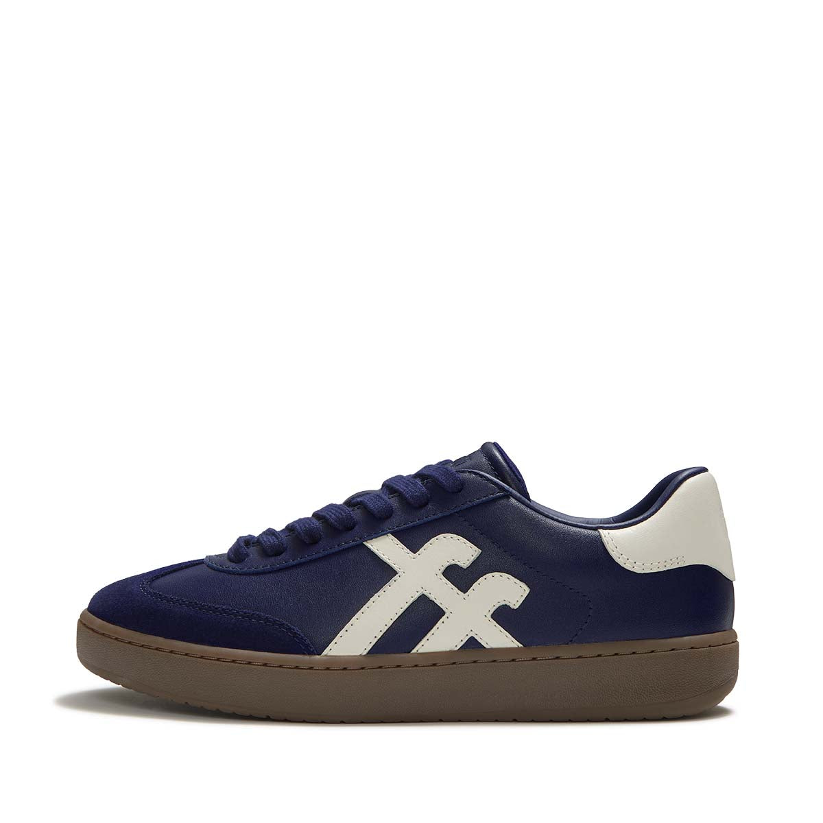 Fit Flop The Dash FF Sneaker T-Toe - Navy White סניקרס פיט פלופ לנשים
