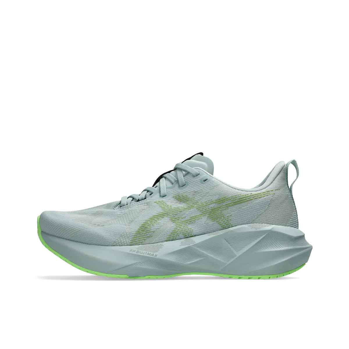 Asics Novablast 5 Men Cold Moss Light Orange נעלי ריצה נובה בלאסט 5 לגברים