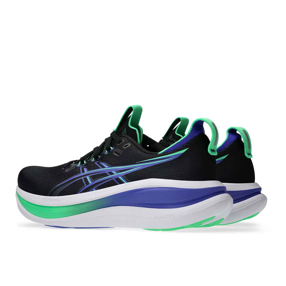 Asics Gel Nimbus 28 Men Black Cobalt Burst נעלי ריצה ג`ל נימבוס 28 לגברים