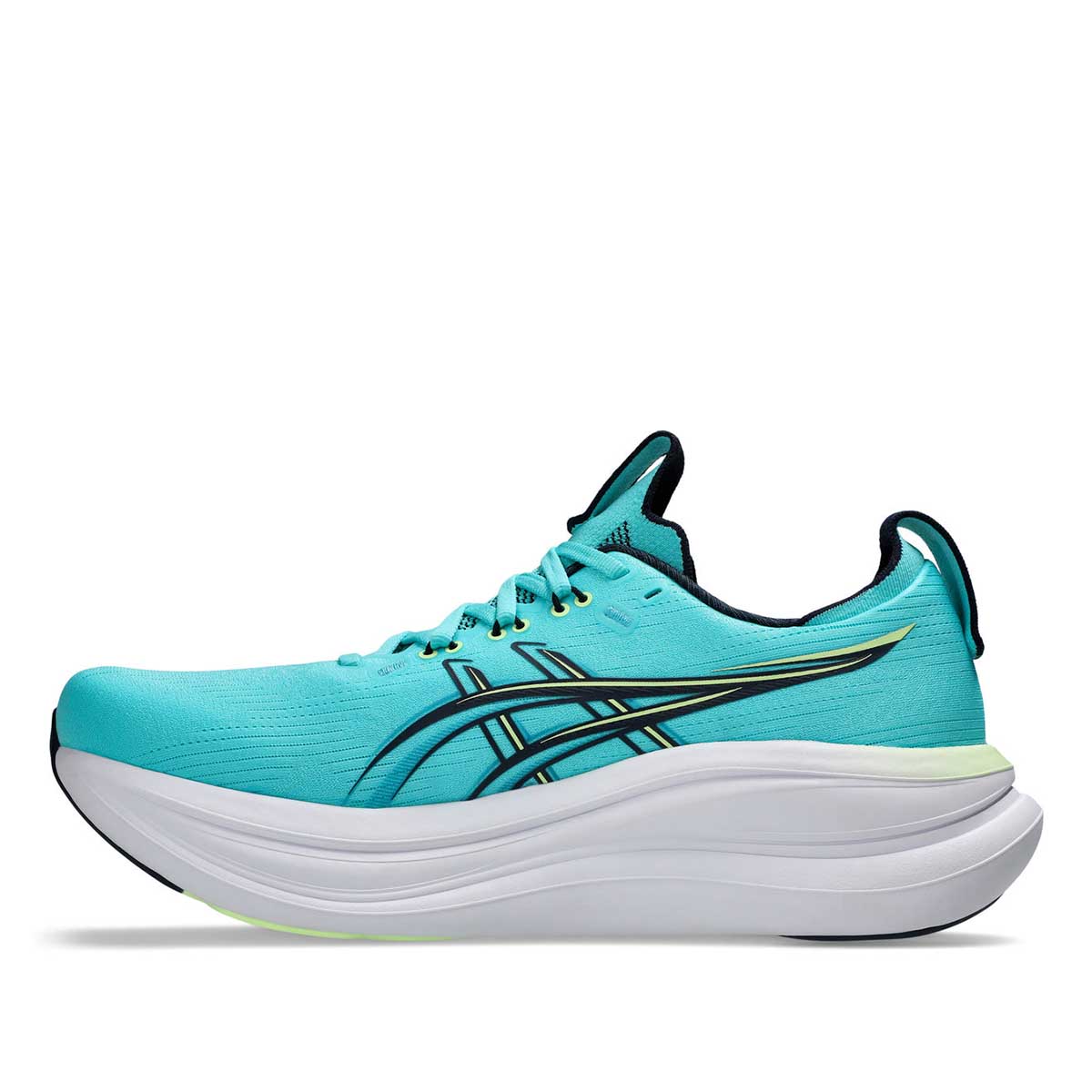 Asics Gel Nimbus 28 Men Energy Aqua Midnight נעלי ריצה ג'ל נימבוס 28 לגברים