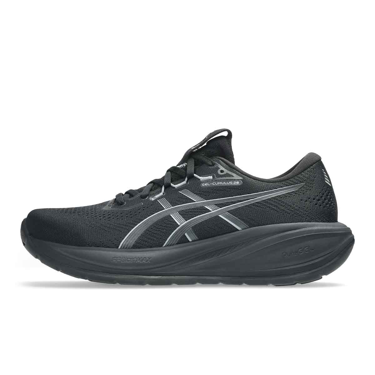 Asics Gel Cumulus 28 Men Black Carrier Grey נעלי ריצה ג`ל קומולוס 28 לגברים