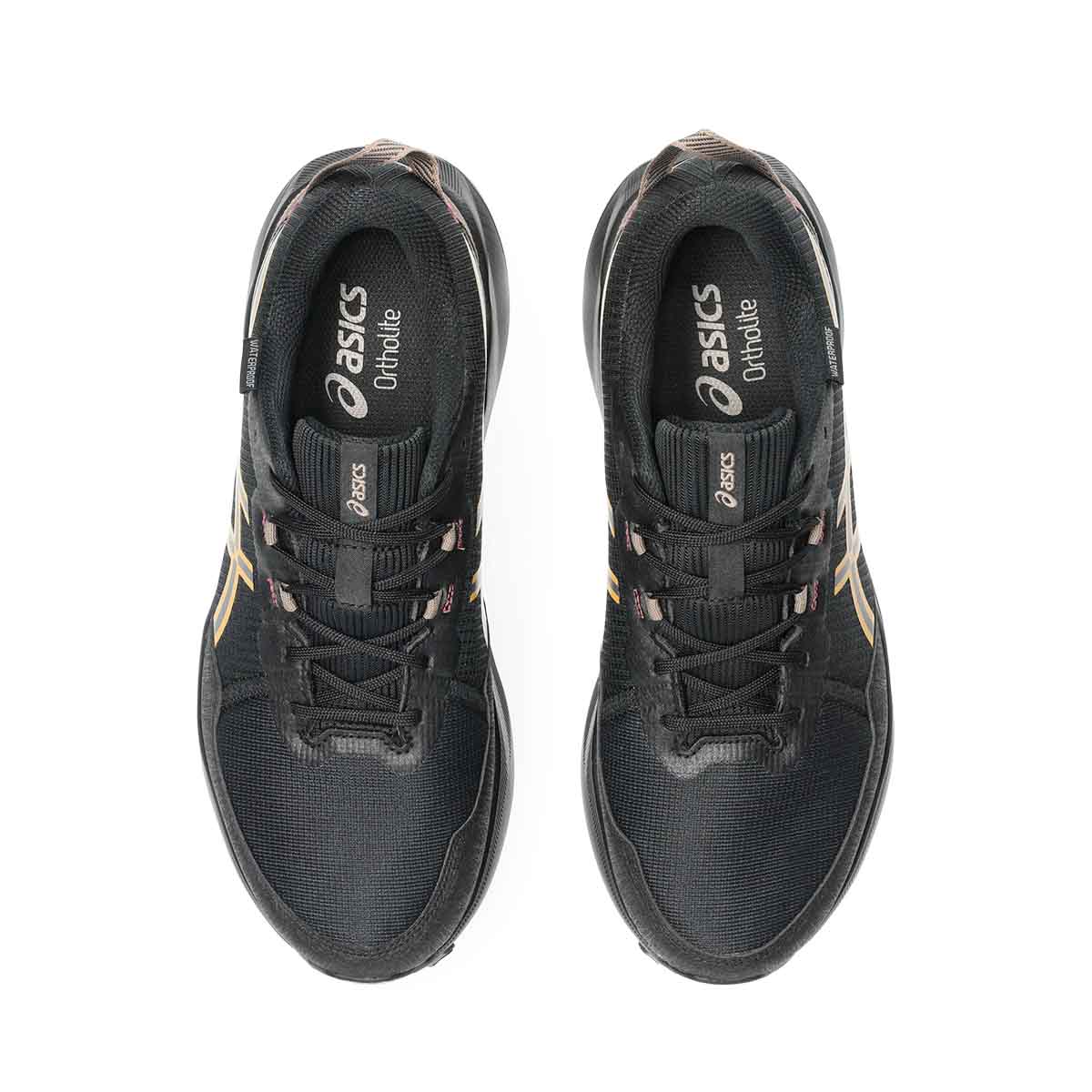 Asics Gel Venture 11 Waterproof Men Black Sandstorm נעלי ריצה לשטח ג`ל ונטור 11 לגברים