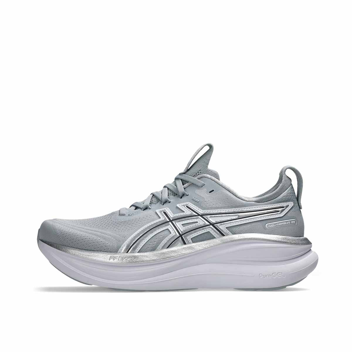 Asics Novablast 5 Atc Women Piedmont Grey Pure Silver נעלי ריצה ג`ל נימבוס 28 לגברים