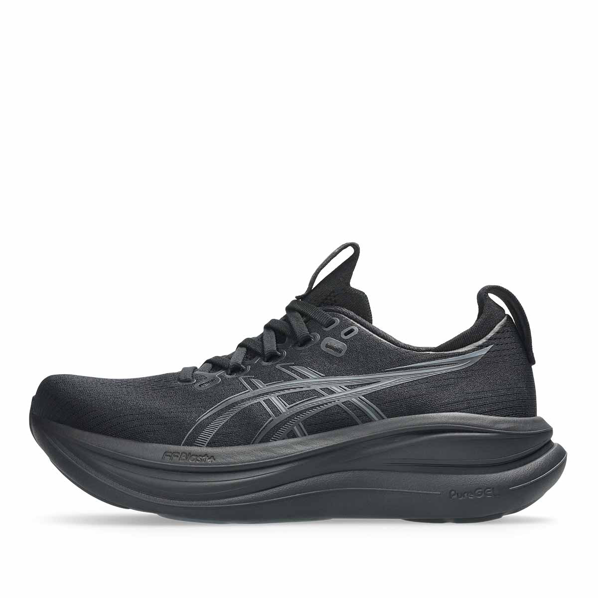 Asics Gel Nimbus 28 Women Black Graphite Grey נעלי ריצה ג`ל נימבוס 28 לנשים