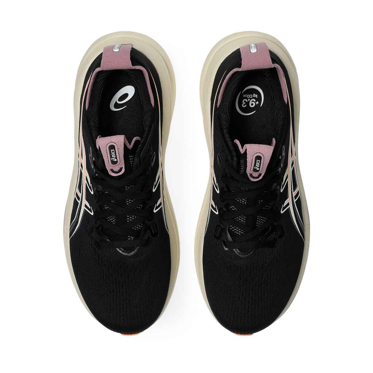 Asics Gel Nimbus 28 Women Black Taro Purple נעלי ריצה ג'ל נימבוס 28 לנשים