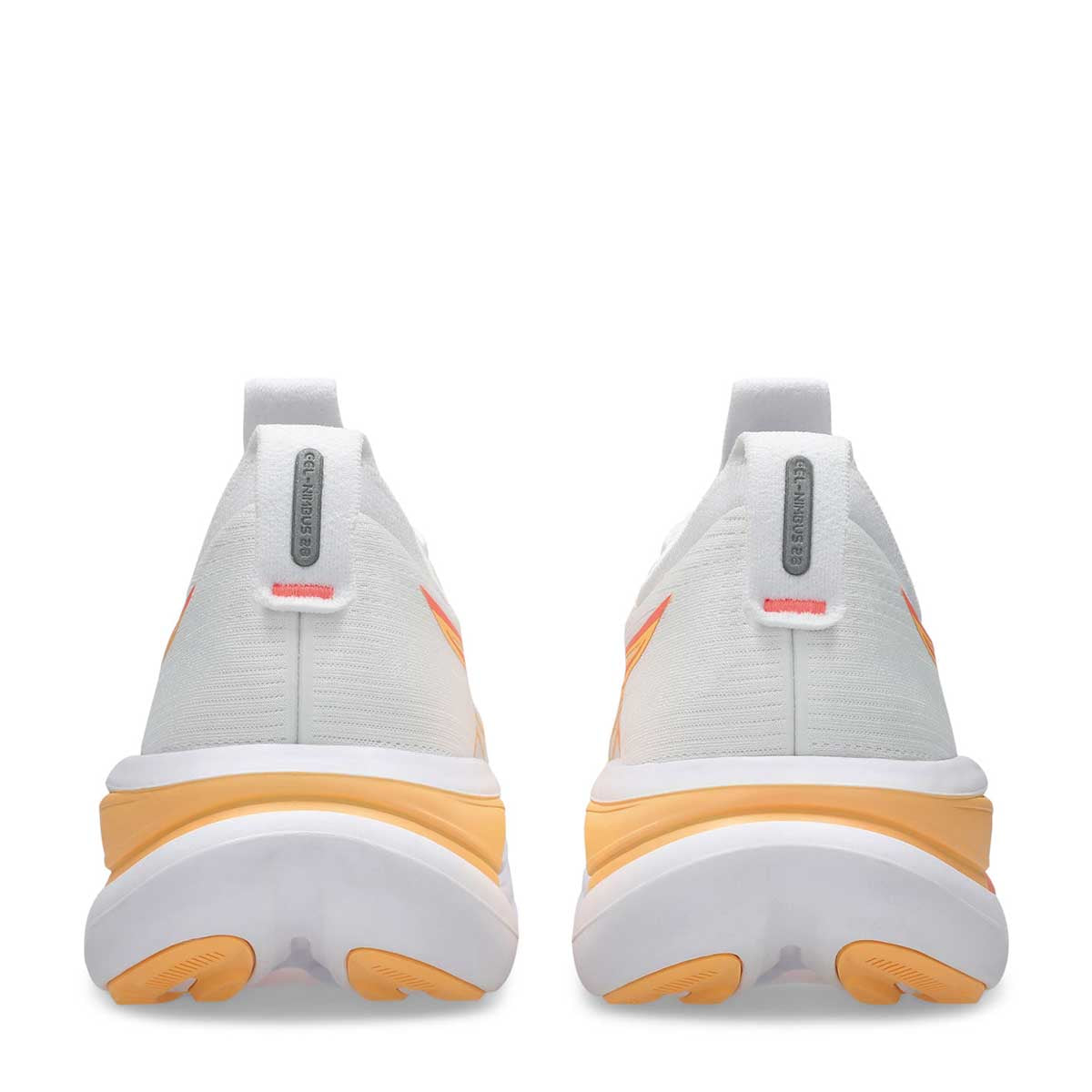 Asics Gel Nimbus 28 Women - White Sun Coral נעלי ריצה אסיקס נשים