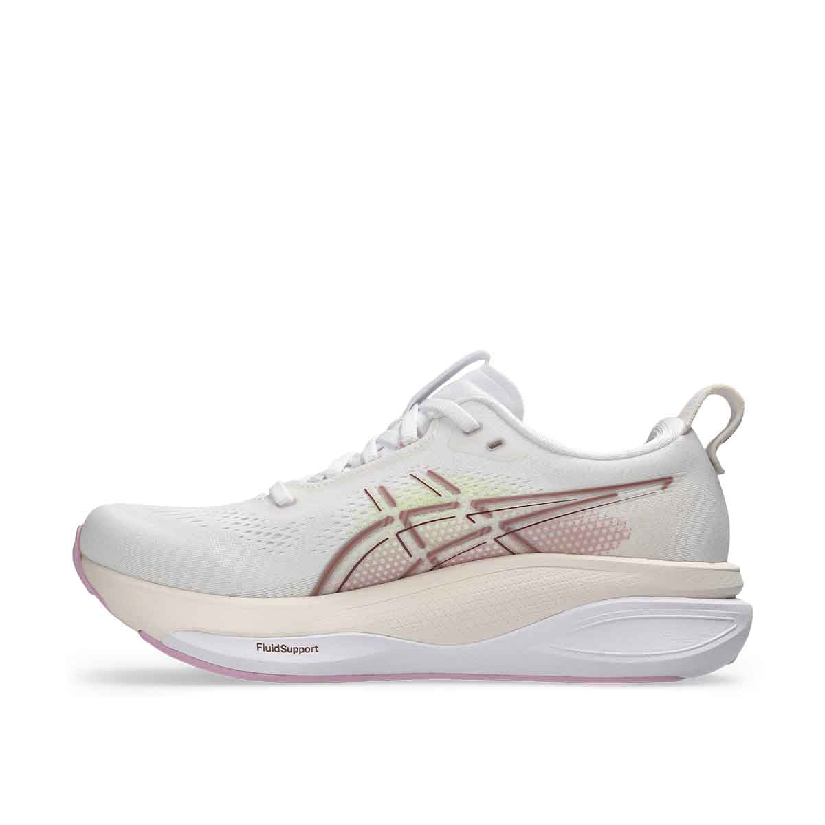 Asics Gel Kayano 33 Women White Hazy Lilac נעלי ריצה ג`ל קיאנו 33 לנשים
