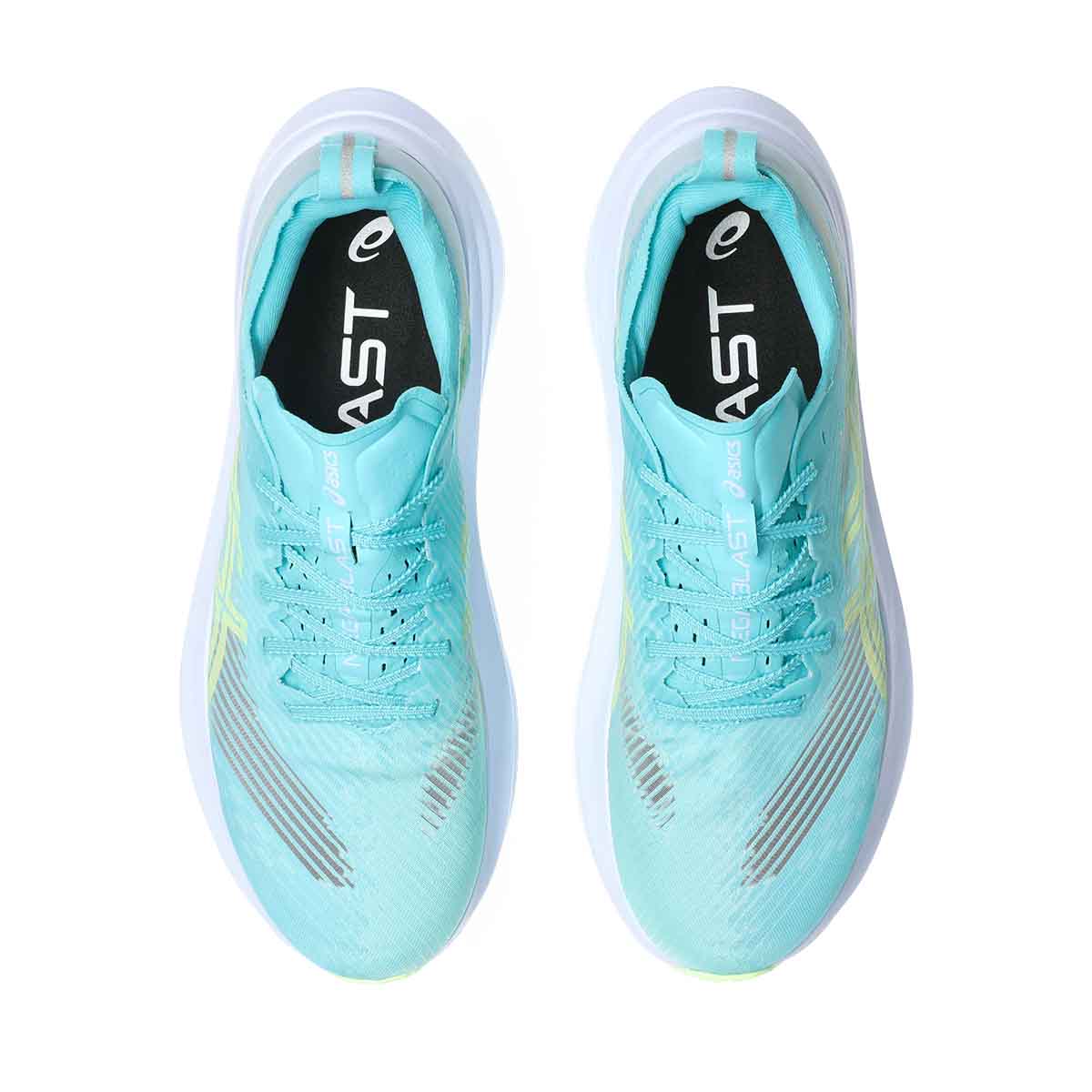 Asics Megablast Unisex Energy Aqua Blue Fade נעלי ריצה מגה בלאסט יוניסקס