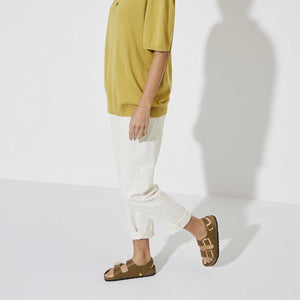 Birkenstock Milano Rivet Logo Emboss mud green סנדלי בירקנשטוק מילאנו לנשים