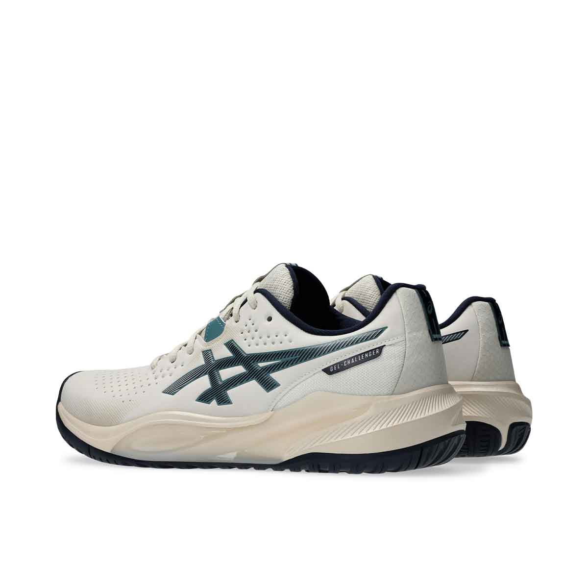 Asics Gel Challenger 15 Men Oatmeal Midnight  נעלי טניס ג`ל צאלנגר 15 לגברים