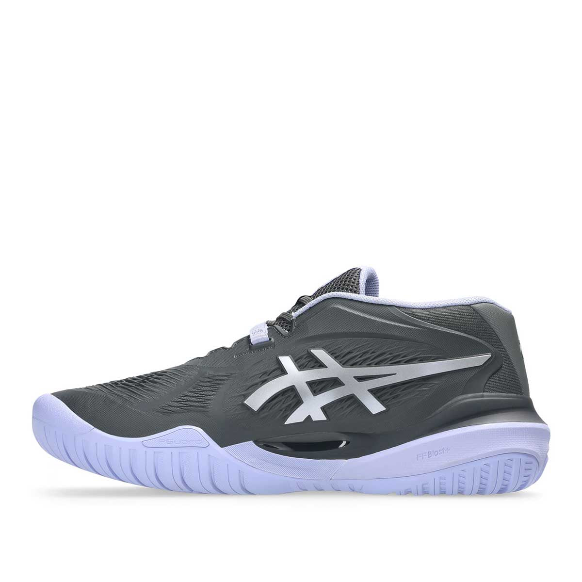 Asics Gel Resolution X Night Energy Men Graphite Grey Pure Silver נעלי טניס לגברים ג`ל רזולושיין