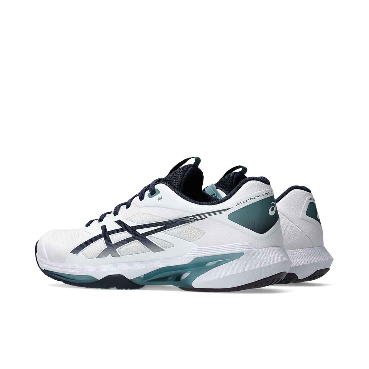 Asics Solution Speed FF 4 Men White Midnight נעלי טניס סולושיין ספיד 4 לגברים