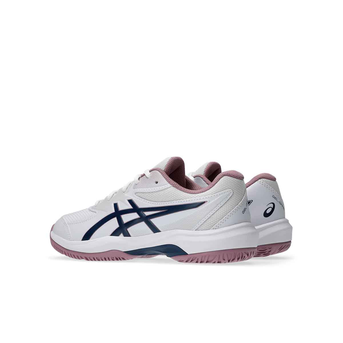 Asics Gel Game GS Kids White Independence Blue נעלי טניס ג`ל גיים לילדים