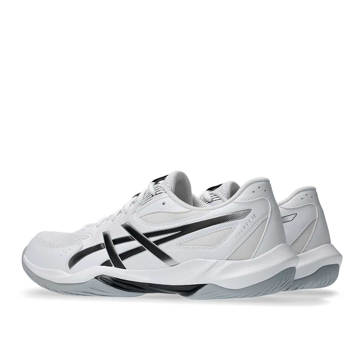 Asics Gel Rocket 12 Men White Black נעלי כדורעף ג`ל רוקט 12 לגברים