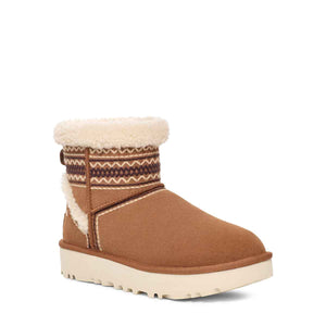 UGG Classic Mini Atherson Chestnut מגפי נשים קלאסיק מיני אתרסון חום