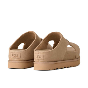 UGG Goldenstar Hi Cutout Slide Sand כפכפי אגג גולדנסטאר לנשים
