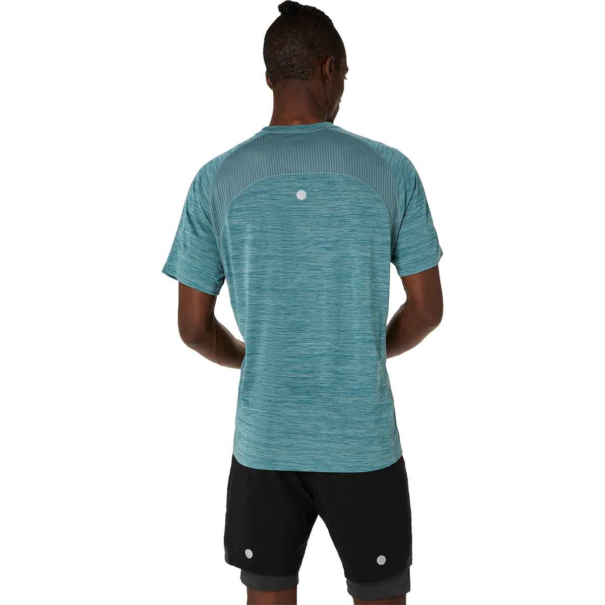 Asics Road SS Top Men Foggy Teal חולצת ריצה לגברים