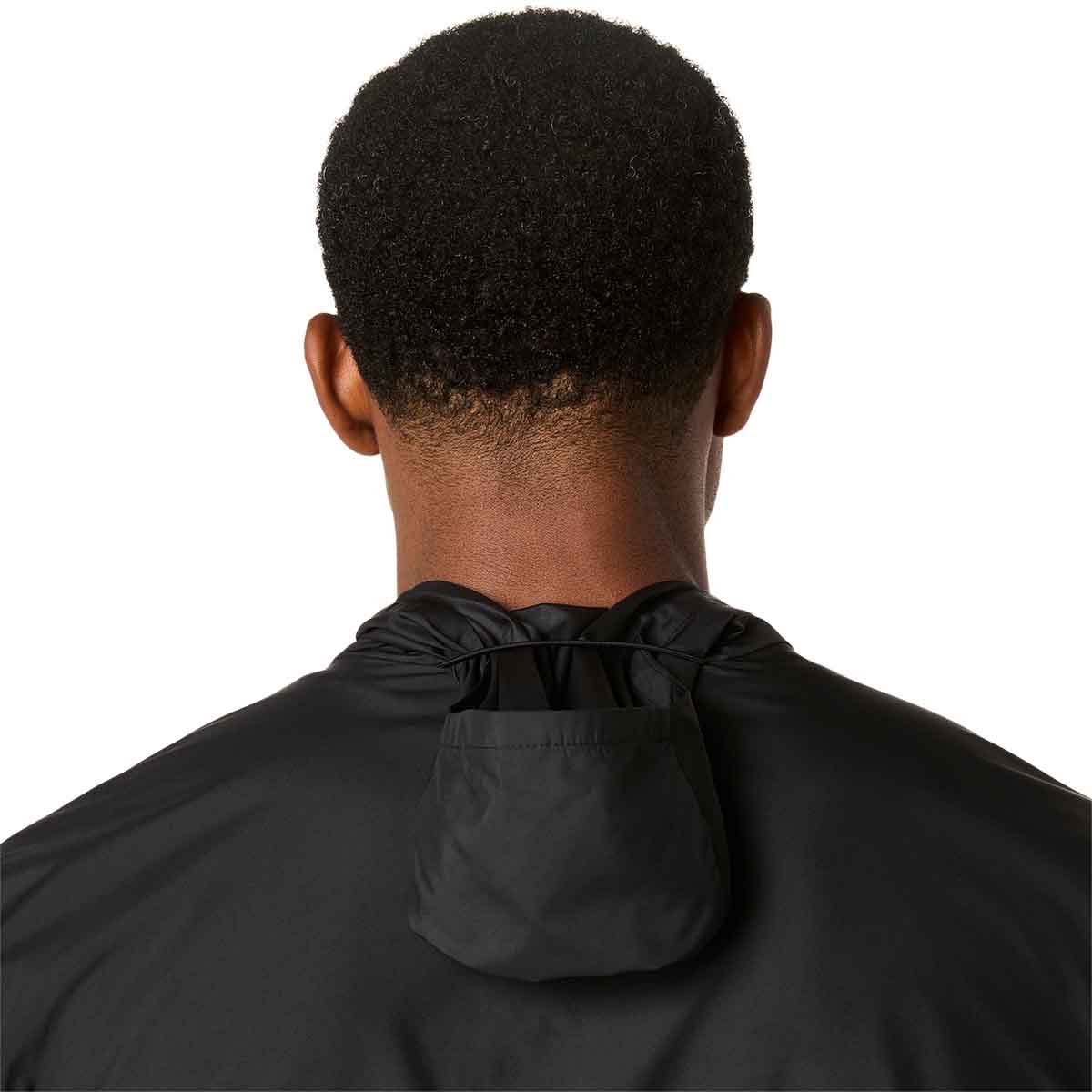 Asics Icon Jacket Men Performance Black Cream ג'קט ריצה אסיקס לגברים
