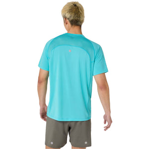 Asics Road Ibuki SS Top Men Energy Aqua חולצת ריצה אסיקס לגבר